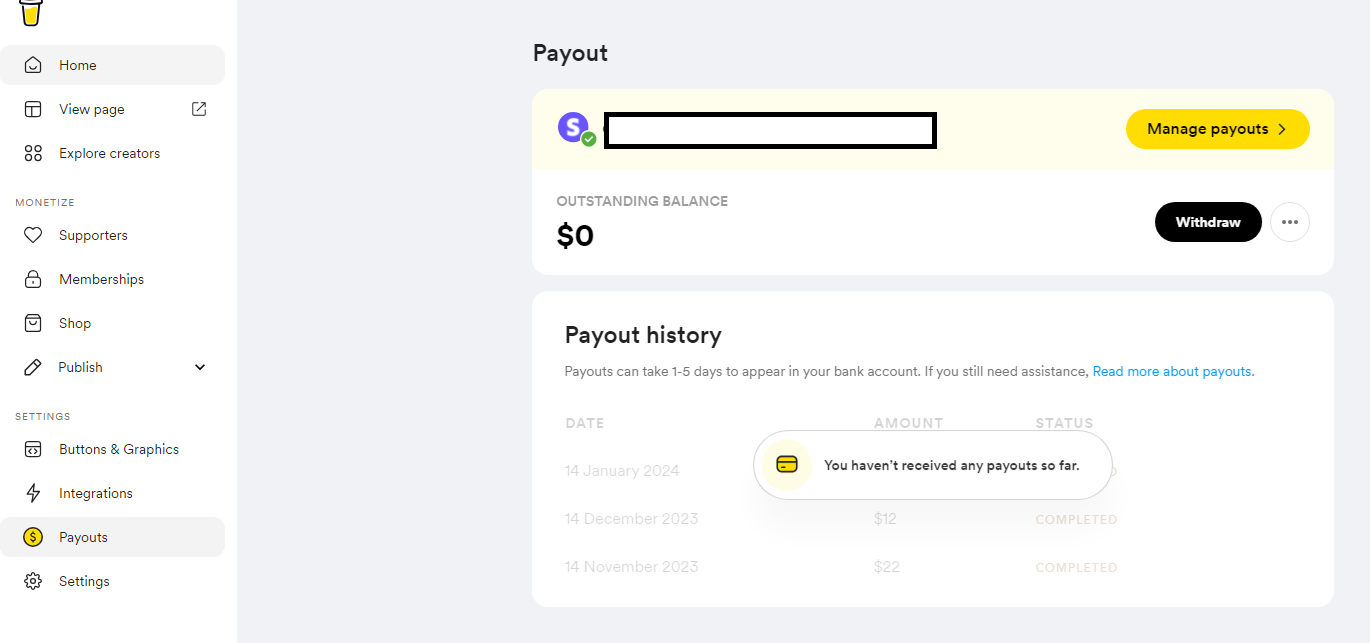 payout